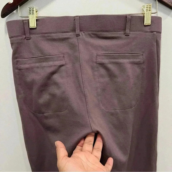 Betabrand Boot Cut Two-Pocket Dress Pant Yoga Pants in Auburn Brown M - Picture 8 of 14